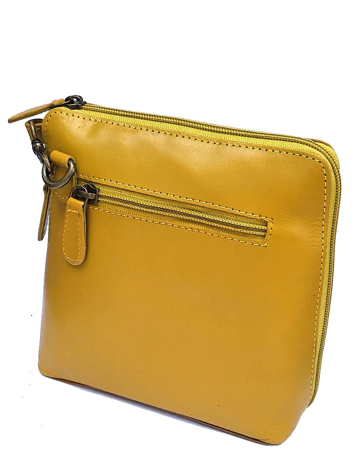 Vera Tucci Genuine Leather Cross Body Small Bag