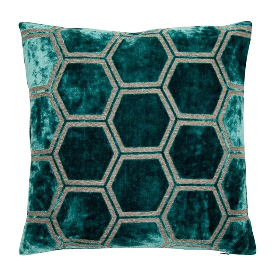 Ivor Teal Cushion