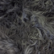 Load image into Gallery viewer, Sheepskin Rug Long Wool Dark Grey
