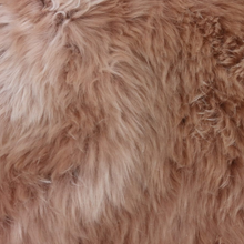 Load image into Gallery viewer, Sheepskin Rug Long Wool Rose Pink
