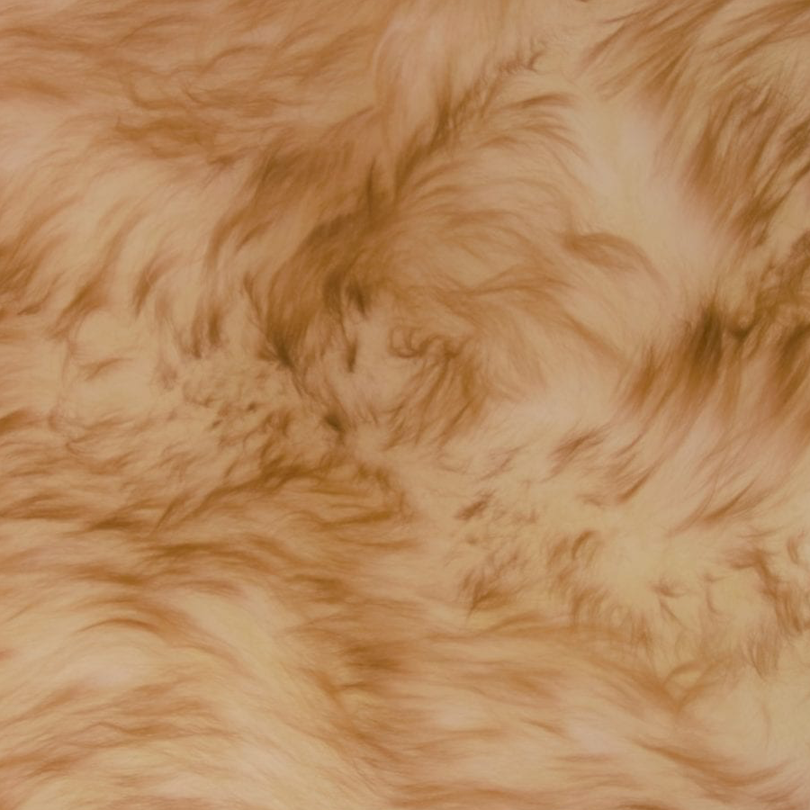 Sheepskin Rug Long Wool Wolf