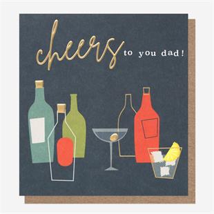 Cheers To You Dad Card