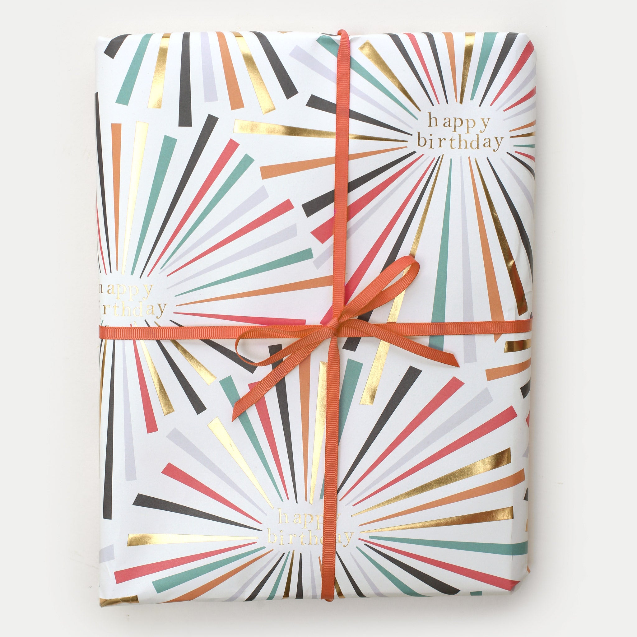 Rainbow Burst Foil Birthday
