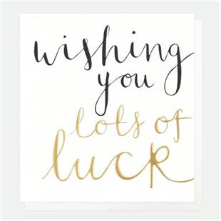 Wishing You Lots Of Luck Card