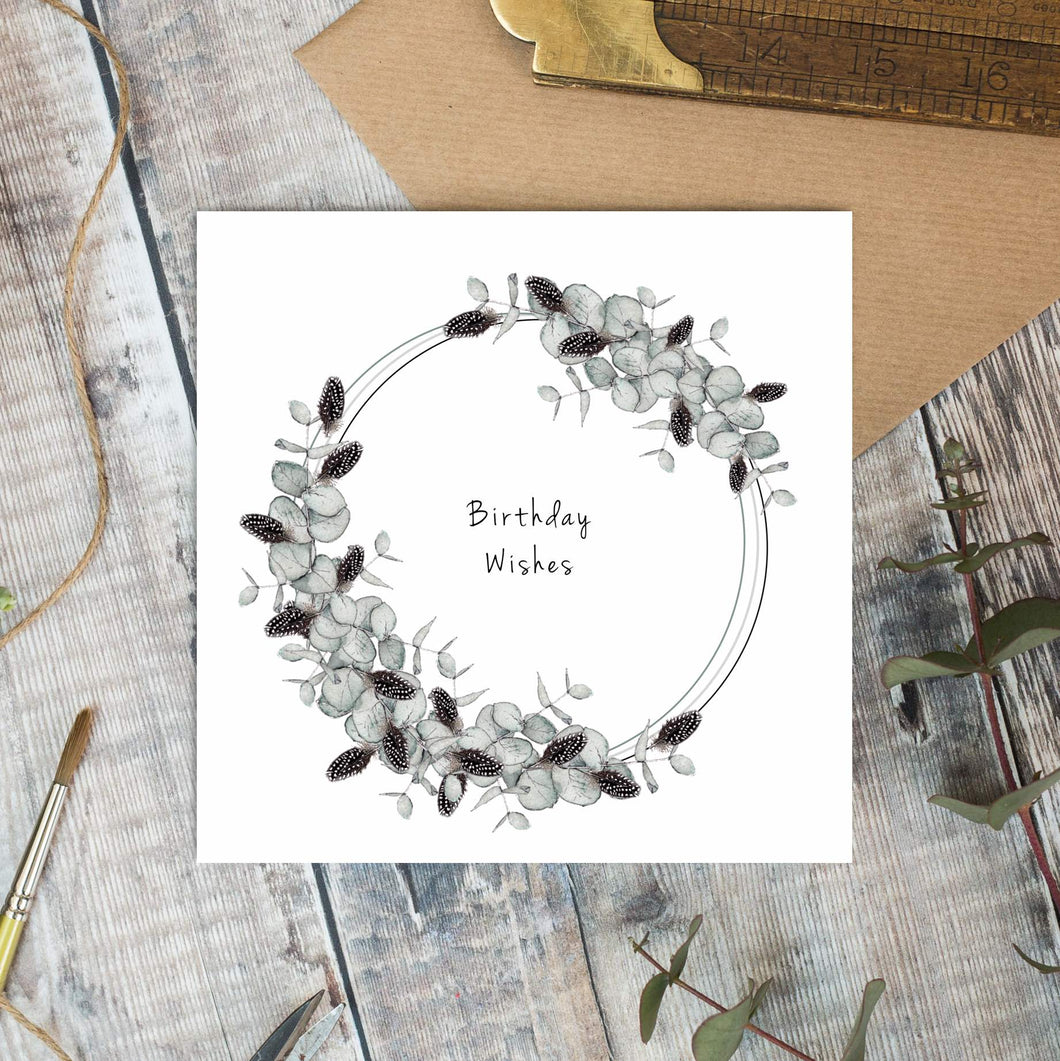 Birthday Wishes card - Little Gems Interiors