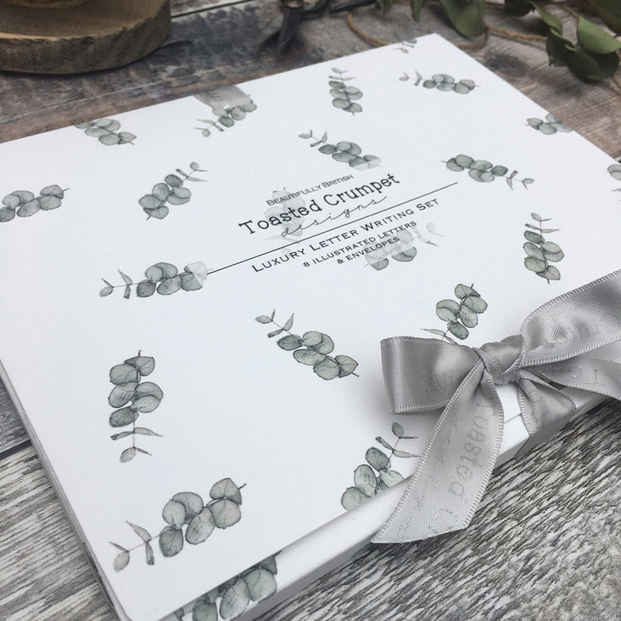 Eucalyptus Letter writing set - Little Gems Interiors