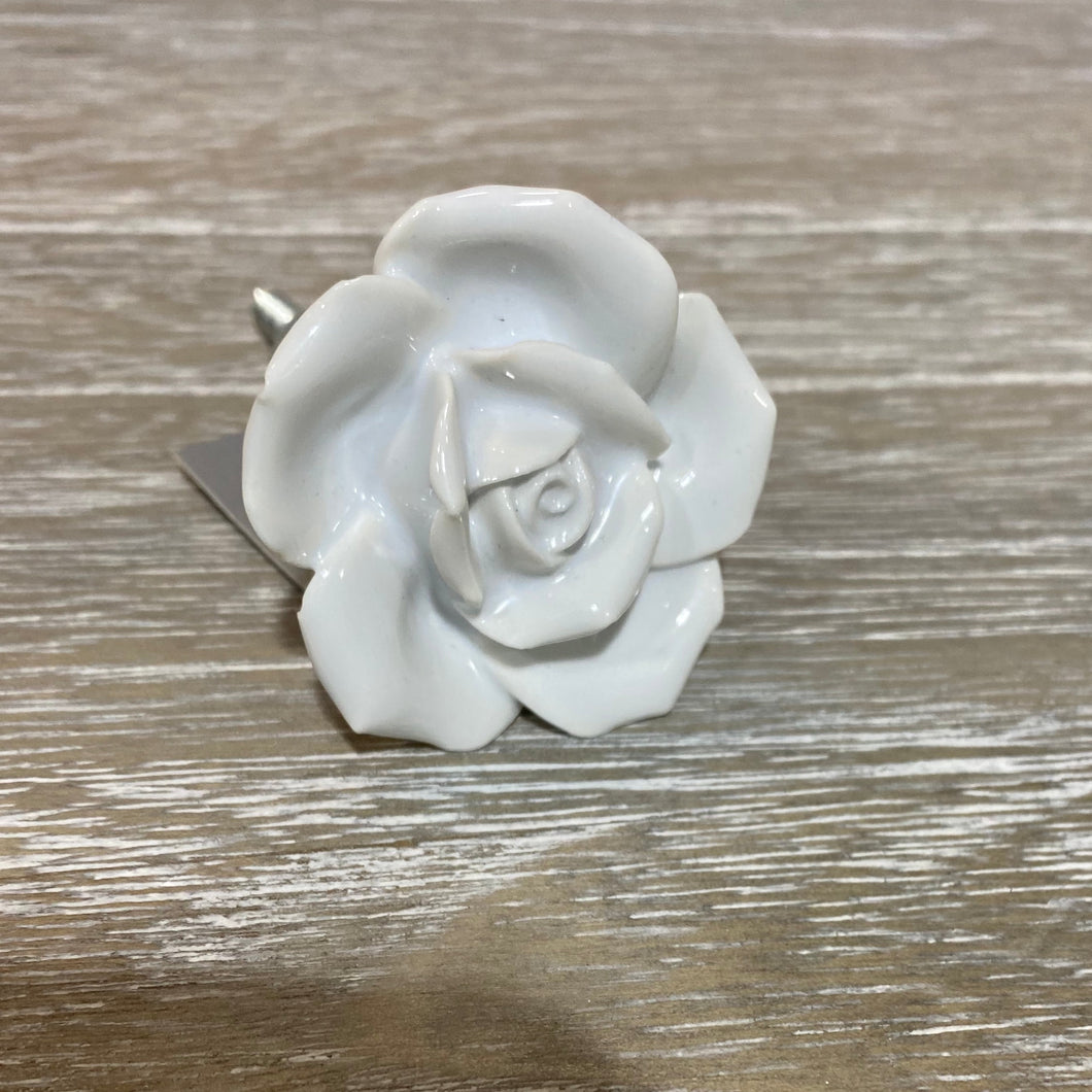 Ceramic Rose Door Knobs - 2 Colours - Little Gems Interiors