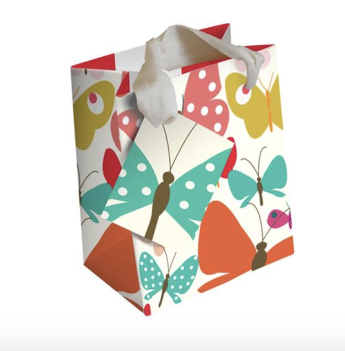 Butterflies Small Gift Bag - Little Gems Interiors