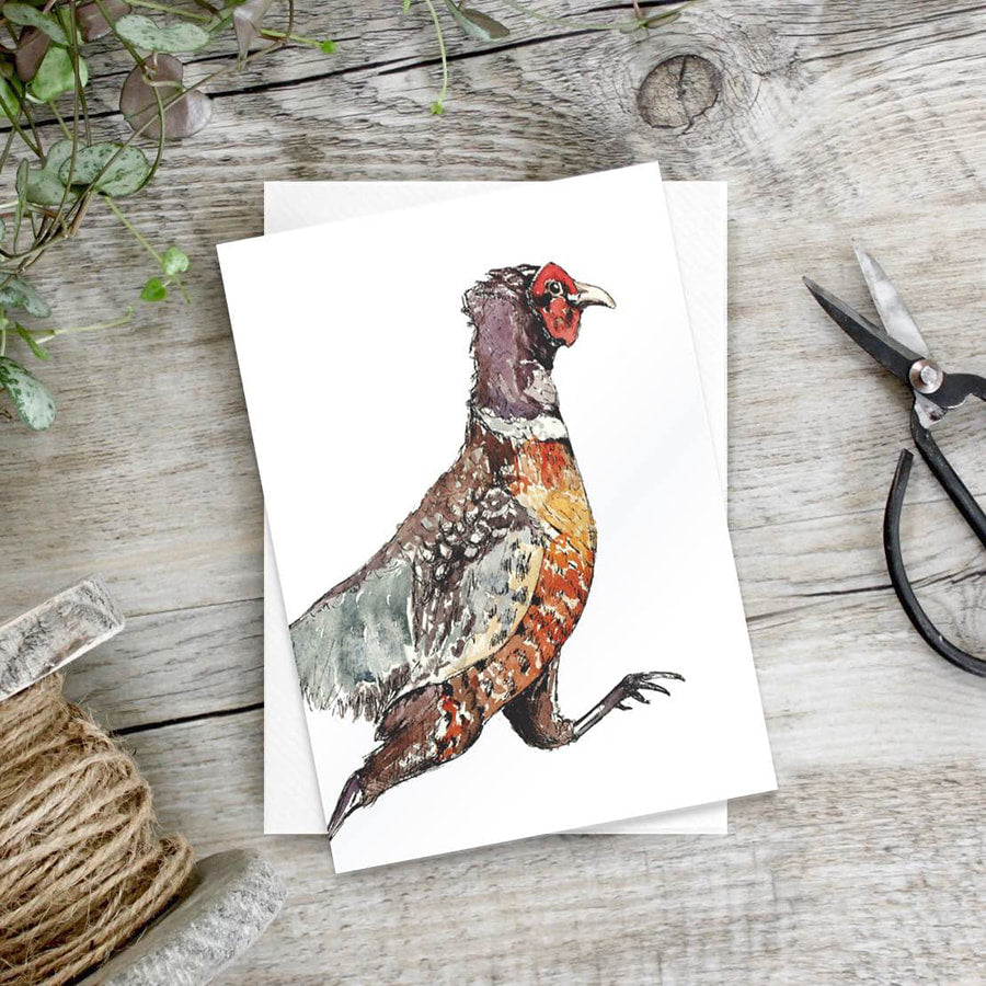 Pheasant - set of 6 Notecards
