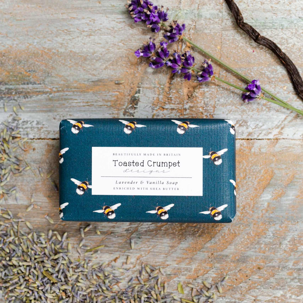 Lavender & Vanilla 190g Soap Bar