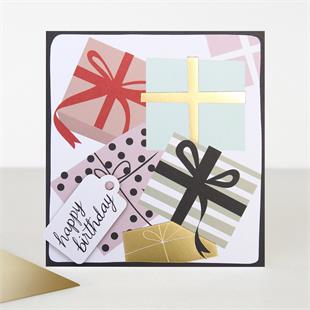 Cine Presents Happy Birthday Card - Little Gems Interiors