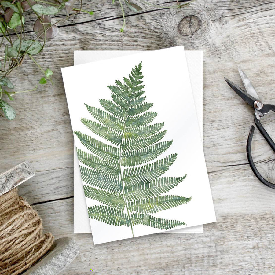 Woodland Fern – Set of 6 notecards - Little Gems Interiors