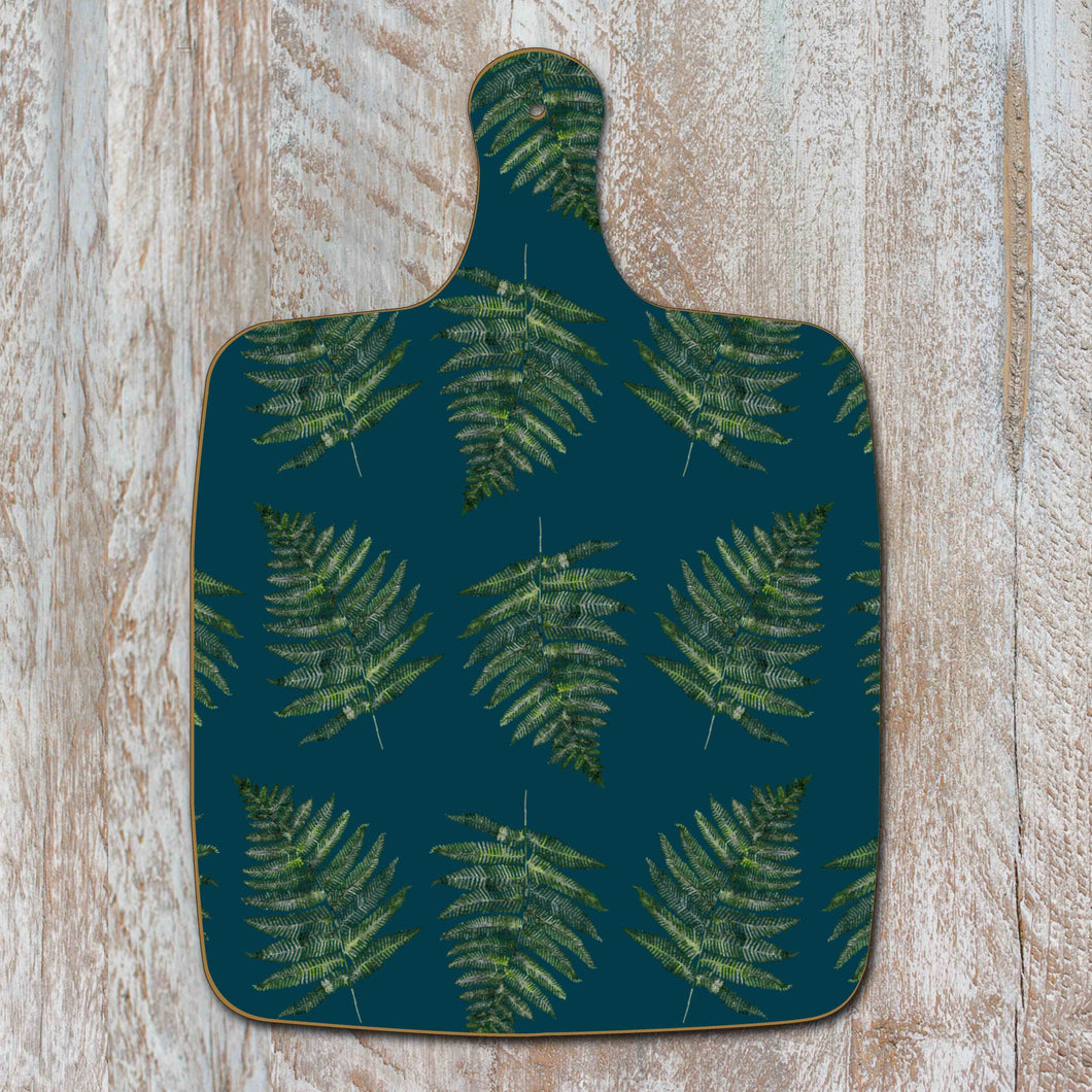 Woodland Fern Noir Chopping Board - Little Gems Interiors