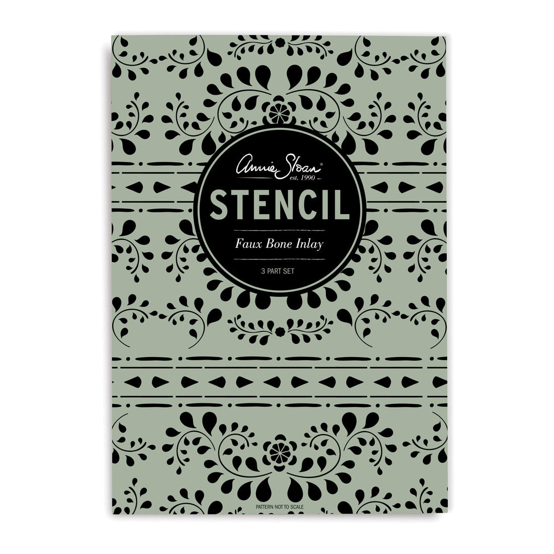 Annie Sloan Faux Bone Inlay Stencil - Little Gems Interiors